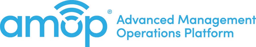 AMOP Advanced Management Operations Platform sm logo blue