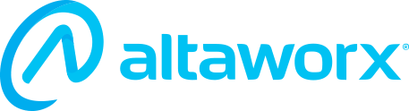Altaworx white logo