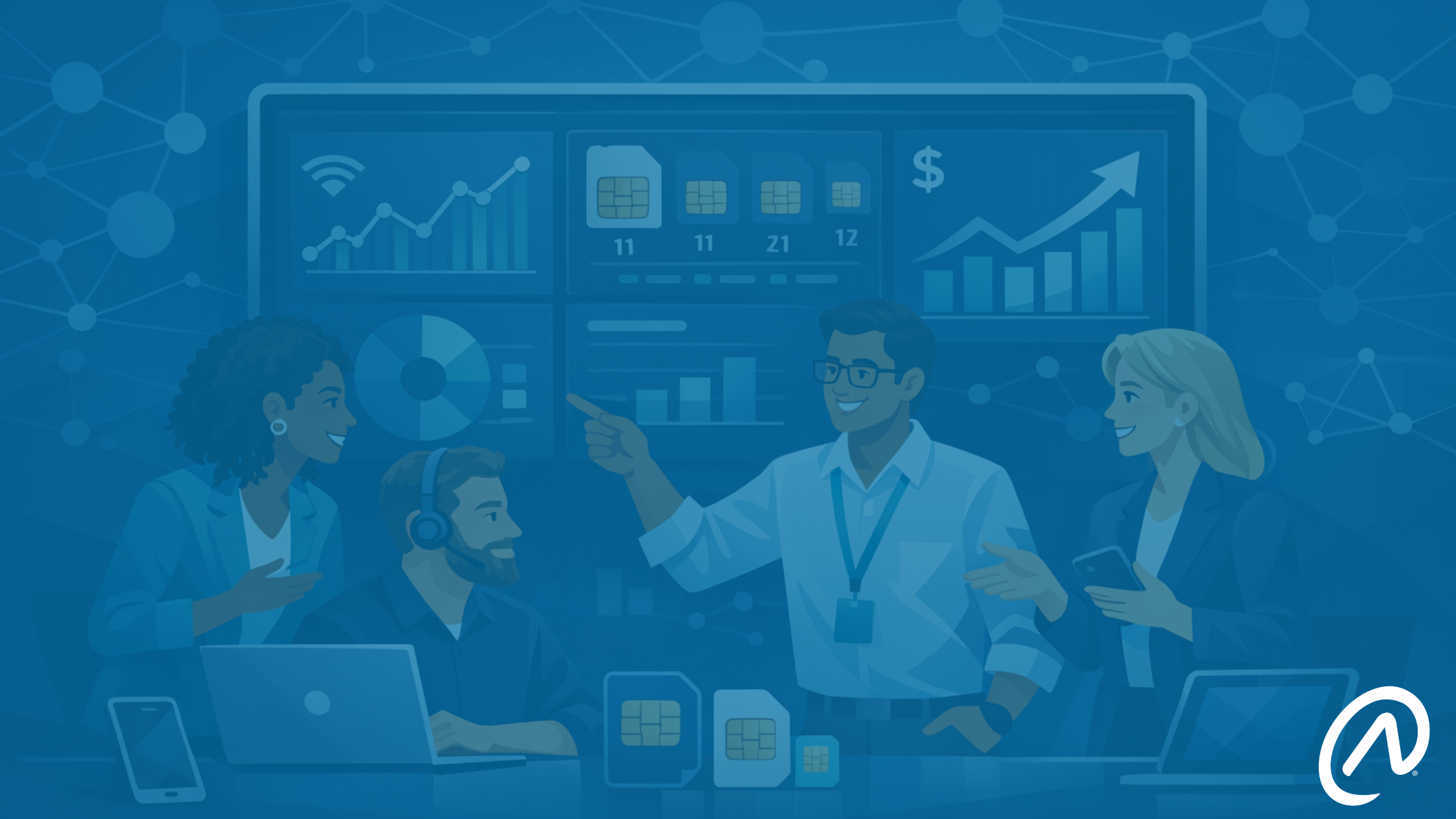 Reseller mobility growth strategy showing partner scaling wireless revenue
